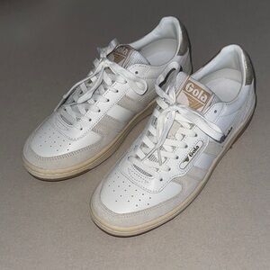 NWT - Gola Women’s White and Tan Sneakers